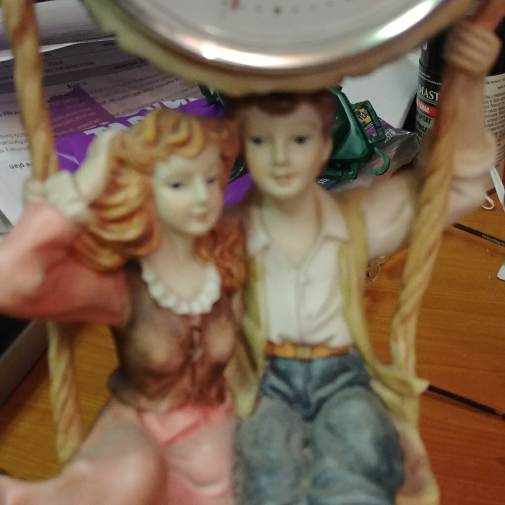 Clock lovers swinging